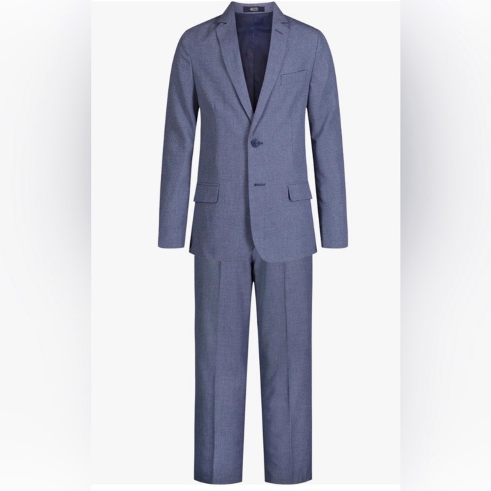 NWT Nautica Boy’s 2 Piece Set Suit in Baltic Dust Size 14 Regular